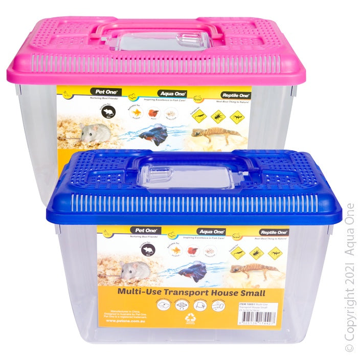 Aqua One/Pet One Multi Use Transport House Medium Single