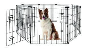 Yours Droolly Exercise Pen 36"