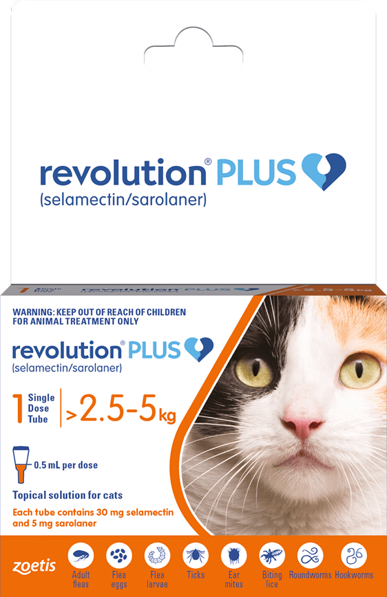 Revolution Plus Cat 2.5-5KG Single