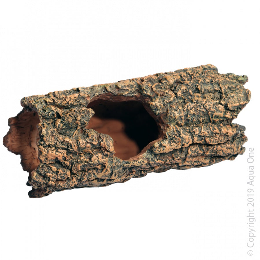 Aqua One Round Hollow Log Large