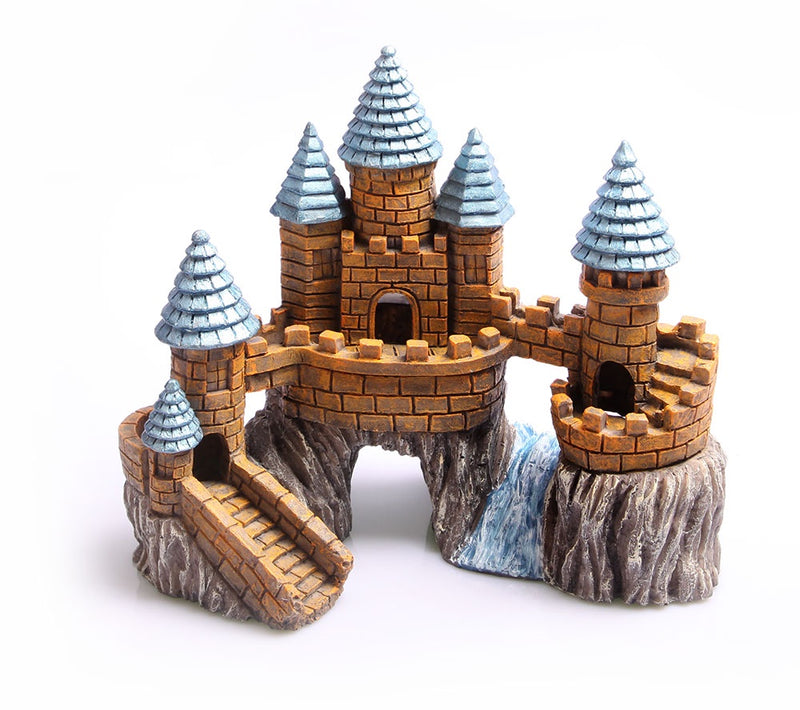 Aqua One Castle On a Rock With River Large