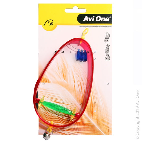 Avi One Swing with Perch & Bell 21cm