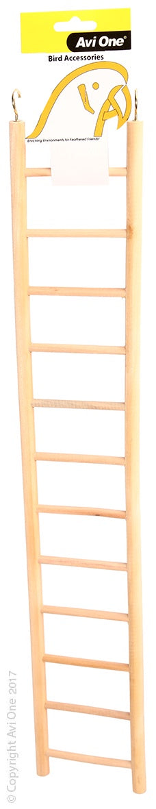 Avi One Wooden Ladder 12 Rung