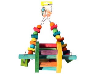 Avi One Wooden Swing with Wheel Large