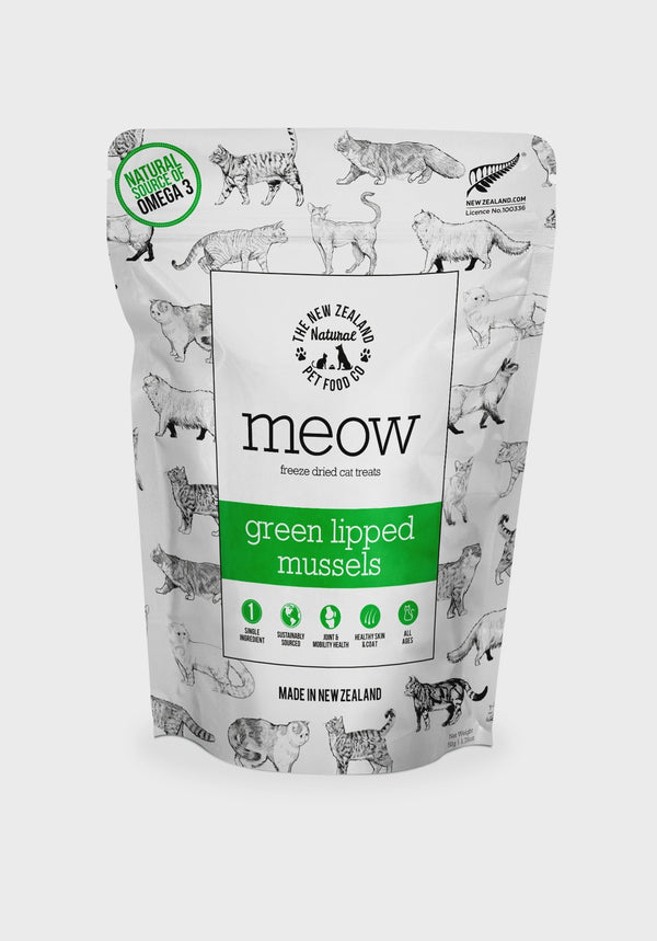 Meow Green Lipped Mussels Treats 50G