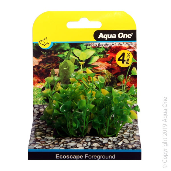 Aqua One Ecoscape Foreground Ogris Auribus Yellow 4 Pack