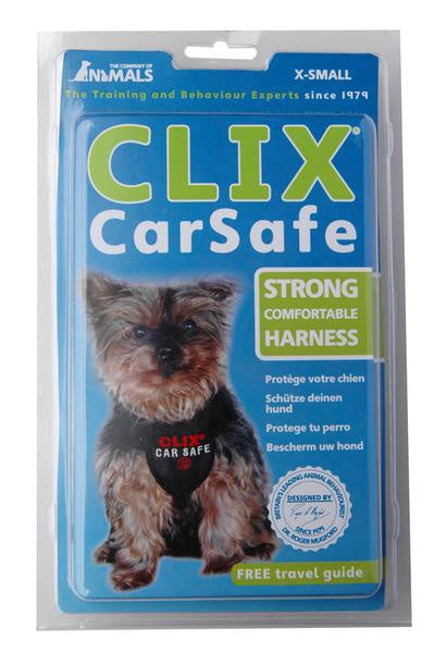 Clix Car Safe Harness Black X-Small *Discontinued