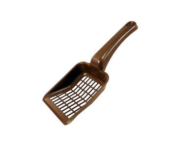 Brooklands Cat Litter Scoop Chocolate