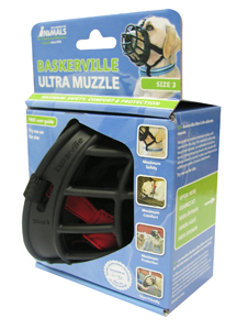 Baskerville Ultra Muzzle Black Size 3