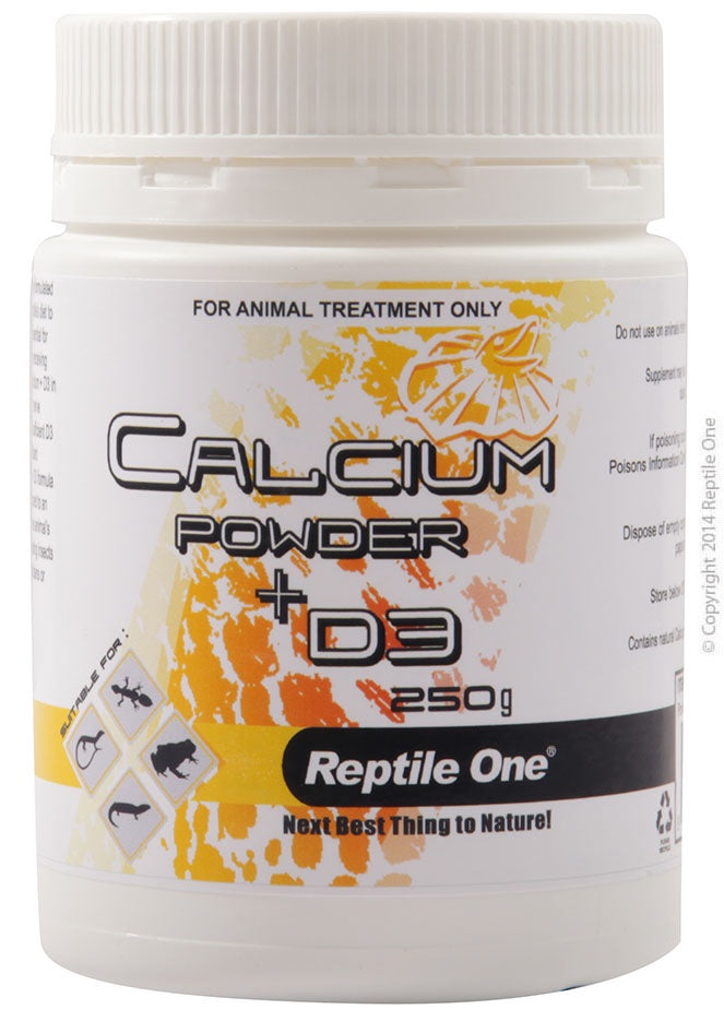 Reptile One Calcium + D3 Powder 250G