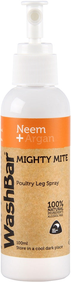 Washbar Mighty Mite Poulty Leg Spray 100ml