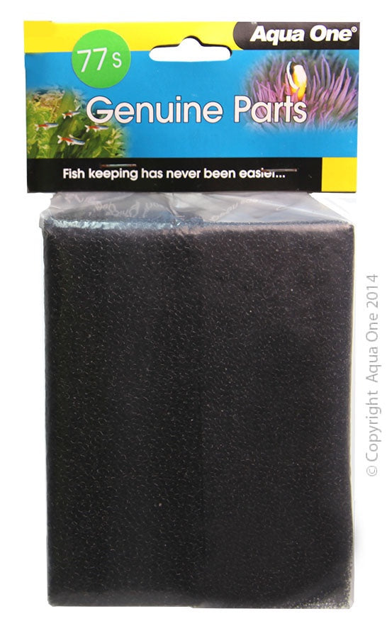 Aqua One Black Filter Sponge Aqua Nano 25 (77S)