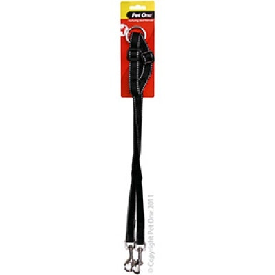 Pet One Dog Lead Coupler Black 20mm