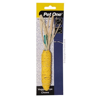 Pet One Veggie Rope Chew Corn Medium