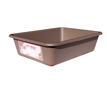 Brooklands Cat Litter Tray Chocolate Medium