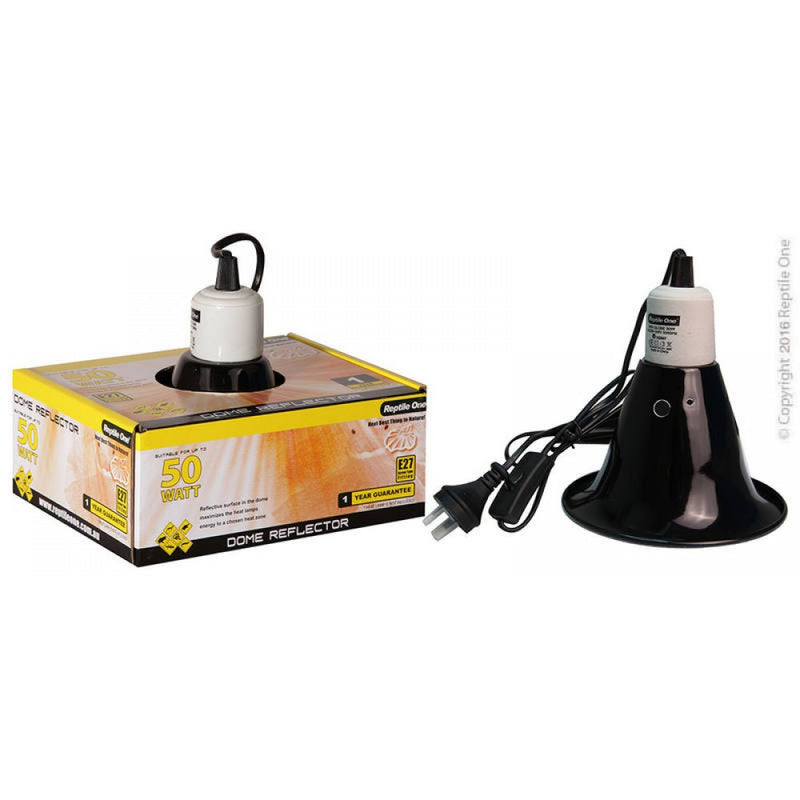 Reptile One Heat Lamp Ceramic Reflector (Up To 50W E27)