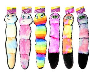 Pet One Plush Worm Assorted