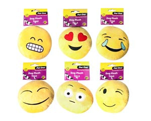 Pet One Plush Emoji Assorted