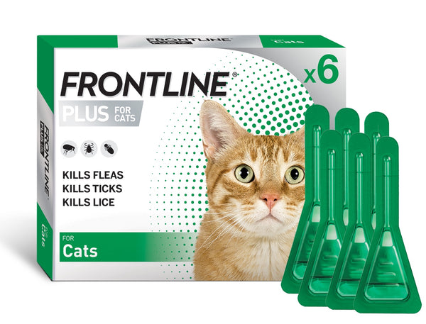 Frontline Plus Cats 6 Pack