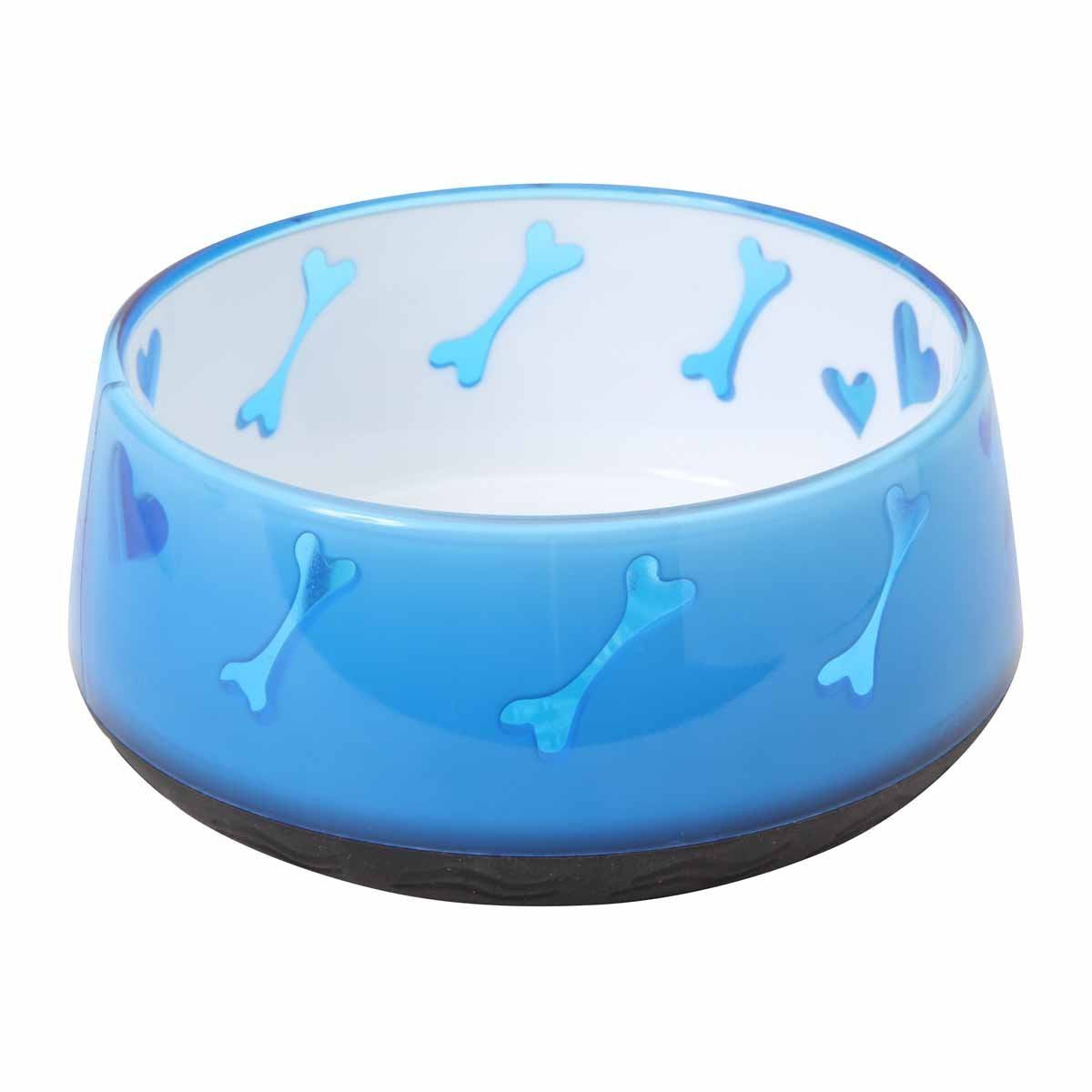 AFP Dog Love Bowl Blue Medium 600ml