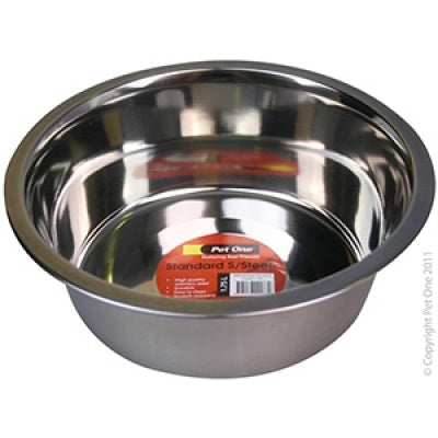 Pet One Bowl Standard Stainless Steel 1.75L