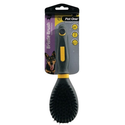 Pet One Grooming Bristle Brush Large