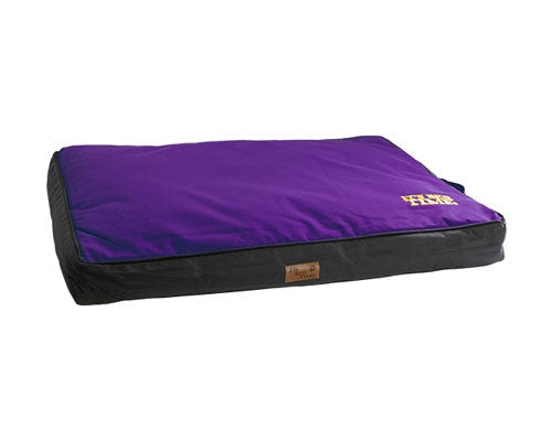 Its Bed Time Patio Cushion Purple/Grey XLarge