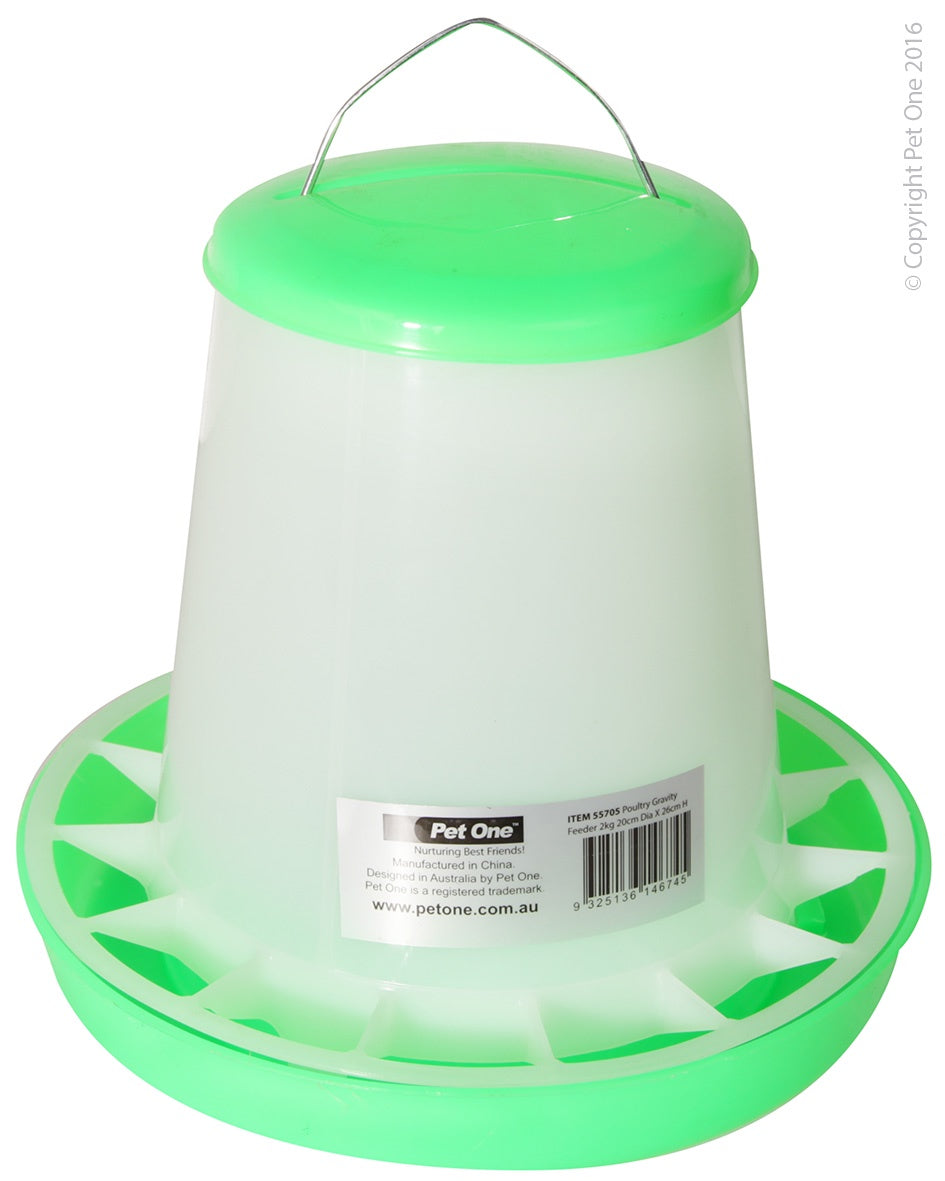 Avi One Poultry Gravity Feeder 2KG