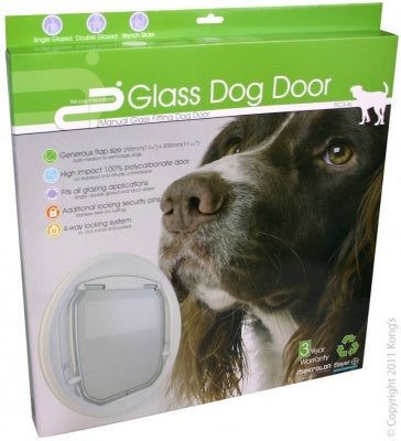 Pet Corp Dog Door Manual Glass Fitting PC3 Versatile