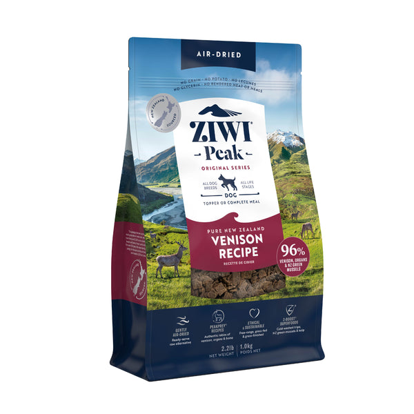 Ziwi Peak Dog Air Dried Venison 1KG