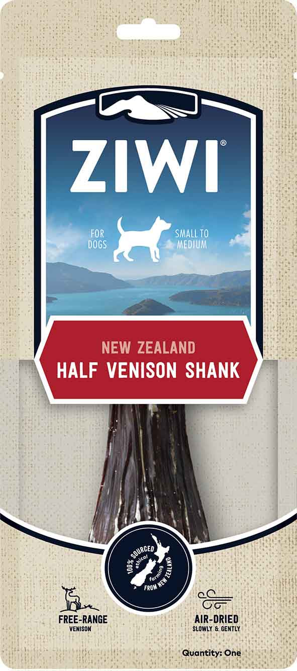 Ziwi Peak Dog Chew Venison Half Shank Bone