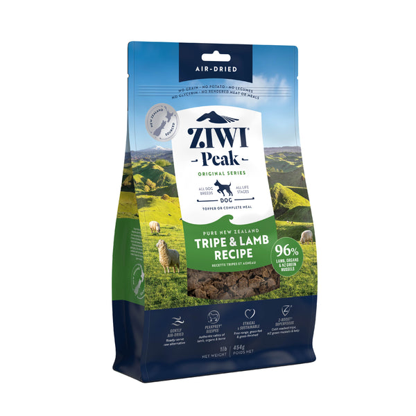 Ziwi Peak Dog Air Dried Tripe & Lamb