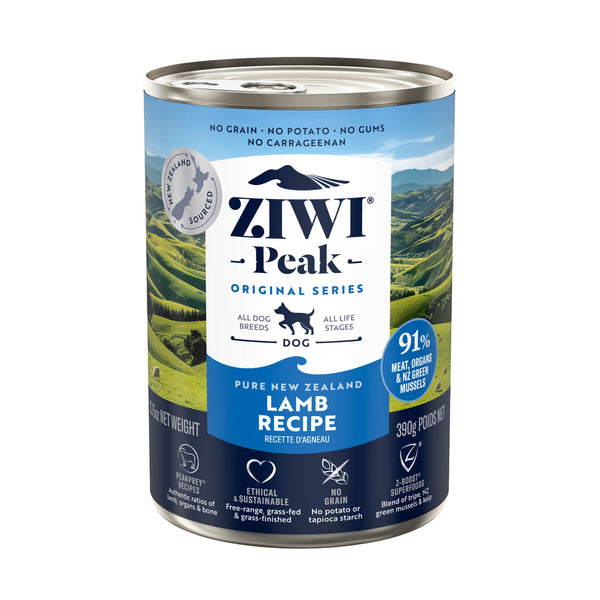 Ziwi Peak Dog Lamb Cuisine Can 390G