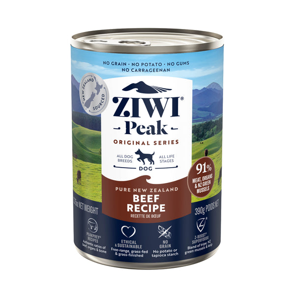 Ziwi Peak Dog Beef Can 390G