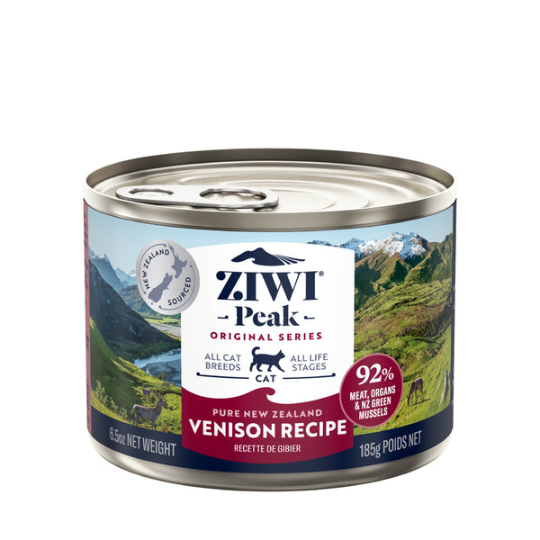 Ziwi Peak Cat Venison Can 185G 12 Pack