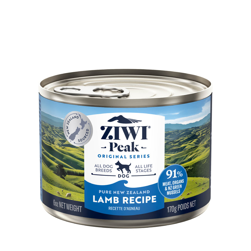 Ziwi Peak Dog Lamb Cuisine Can 170G 12 Pack