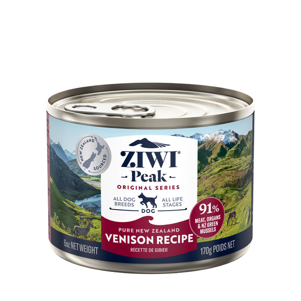 Ziwi Peak Dog Venison Can 170G 12 Pack