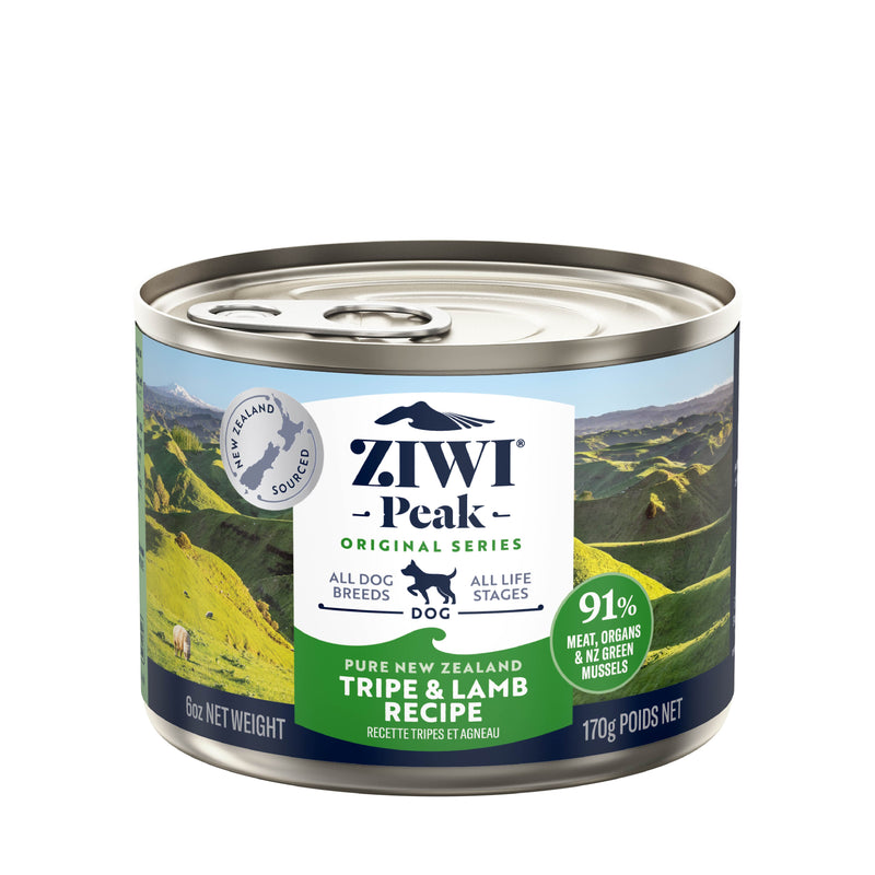 Ziwi Peak Dog Tripe & Lamb Can 170G 12 Pack