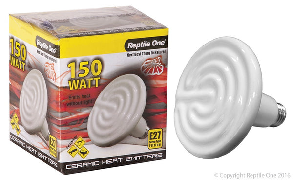 Reptile One Ceramic Heat Lamp 150W (E27)