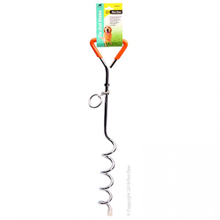 Pet One Tie Out Stake 45cm