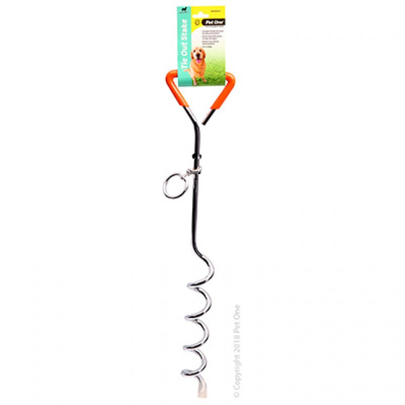 Pet One Tie Out Stake 45cm