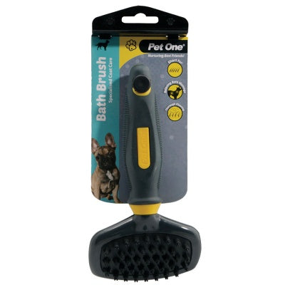 Pet One Grooming Bath Brush Small