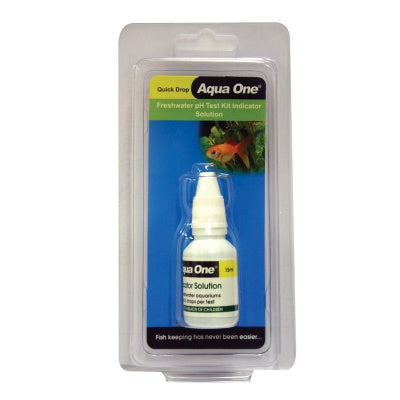 Aqua One QuickDrop pH Indicator Solution 10G