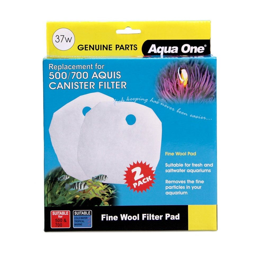 Aqua One Wool Pad Aquis CF500/700 (37W) 2 Pack