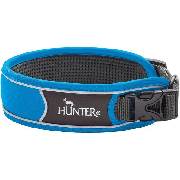 Hunter Divo Collar Light Blue/Grey Small