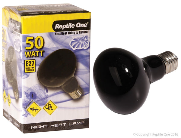 Reptile One Heat Lamp Night Light 50W (E27)