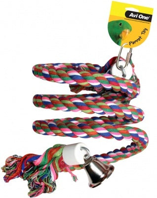 Avi One Rope Twister With Bell 50cm