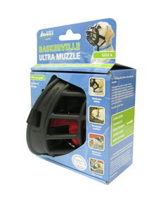 Baskerville Ultra Muzzle Black Size 4
