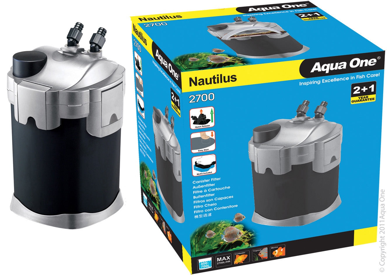 Aqua One Canister Filter Nautilus 2700