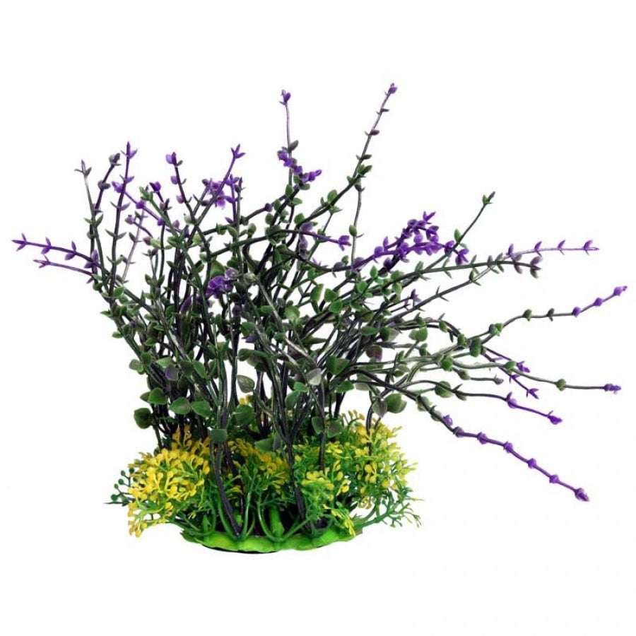 Aqua One Ecoscape Medium Bladderwort Purple Planter